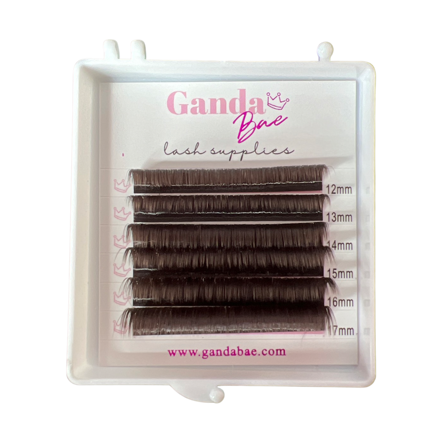 .05 (D) Easy Fan Colored Lashes