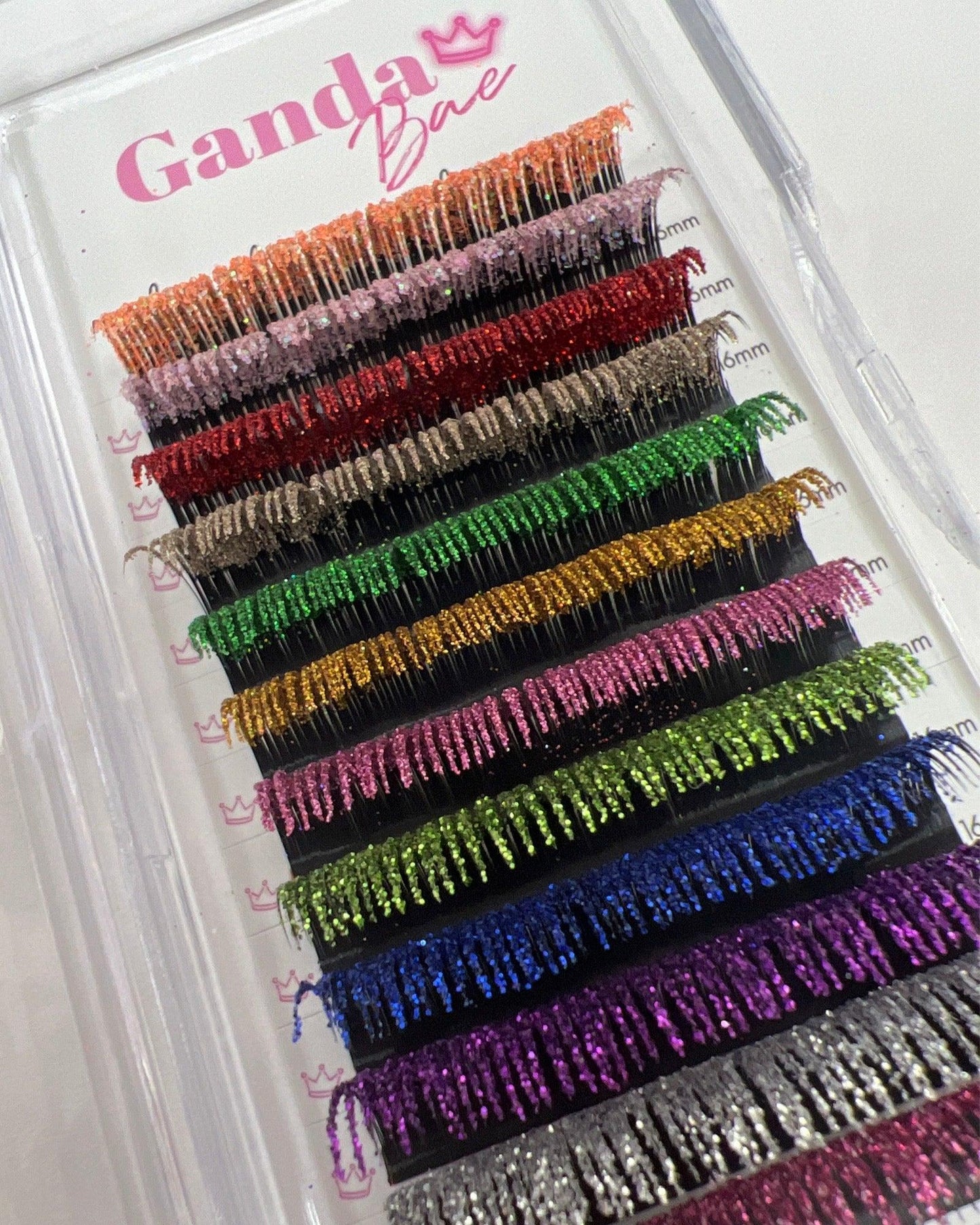.10 (D) Glitter Lashes - Ganda Bae