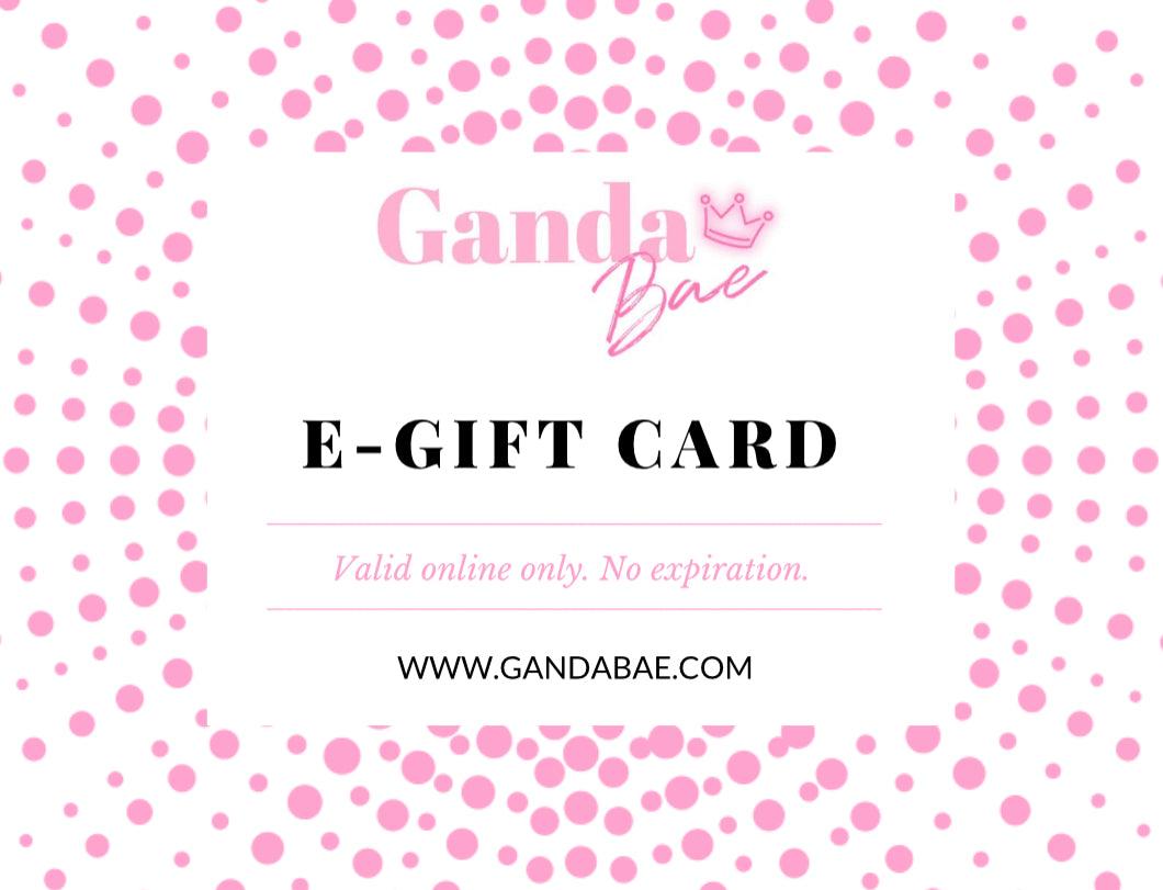 e-Gift Card - Ganda Bae