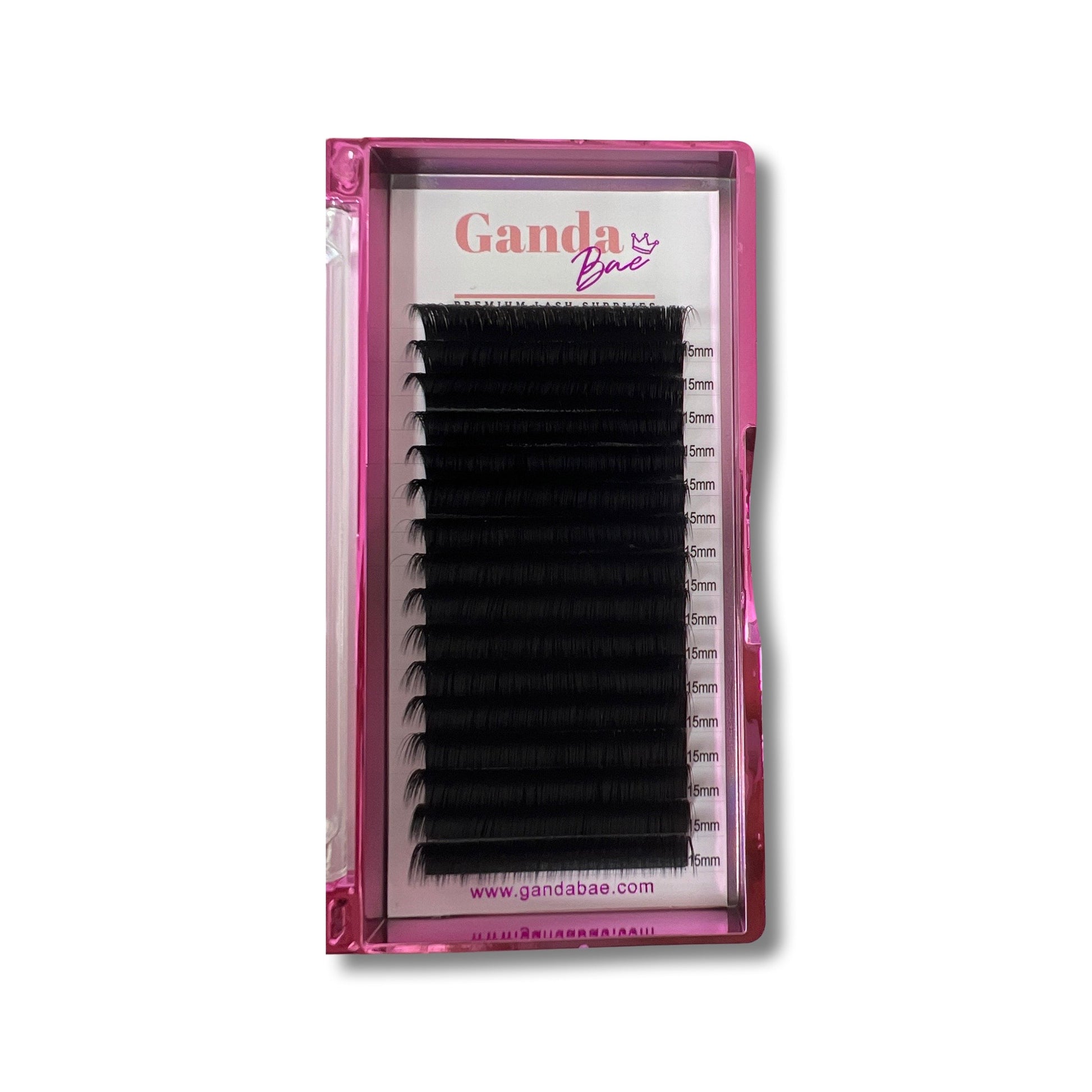 .03 (Strong D curl) “Fave" Easy Fan Lashes - Ganda Bae